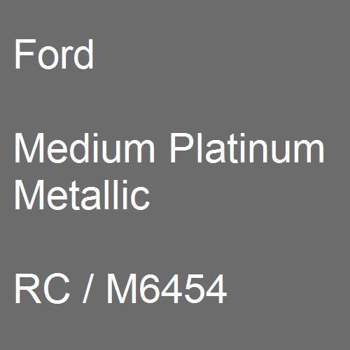 Ford, Medium Platinum Metallic, RC / M6454.